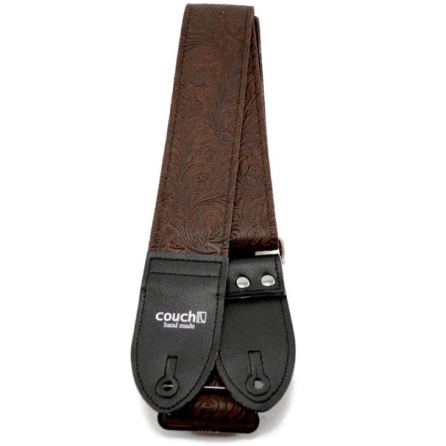 Couch Guitar Strap Dark Brown Western 9,350円