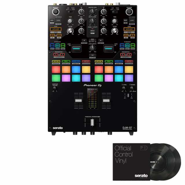 Pioneer DJ DJM-S7　【台数限定！コントロールヴァイナルプレゼント！】【Serato DJ Pro 無償ダウンロード版対応】