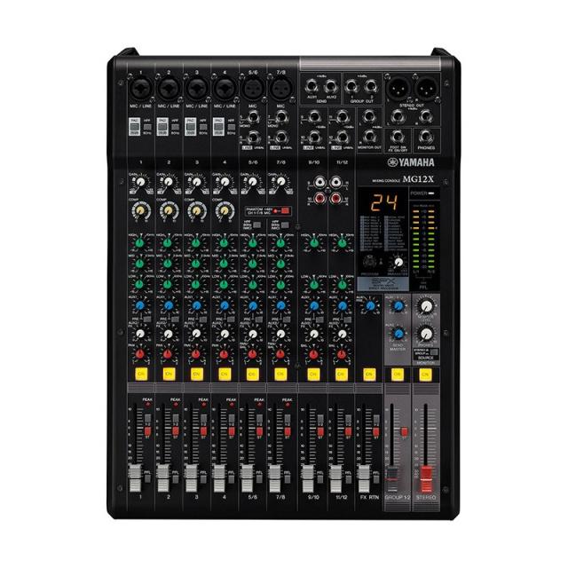 YAMAHA MG12X 【4モノラル 4ステレオ入力 アナログミキサー YAMAHA MG12X 【4モノラル 4ステレオ入力 アナログミキサー