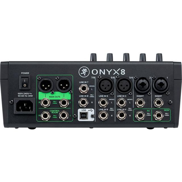 MACKIE Onyx8 【USB端子内蔵アナログミキサー】