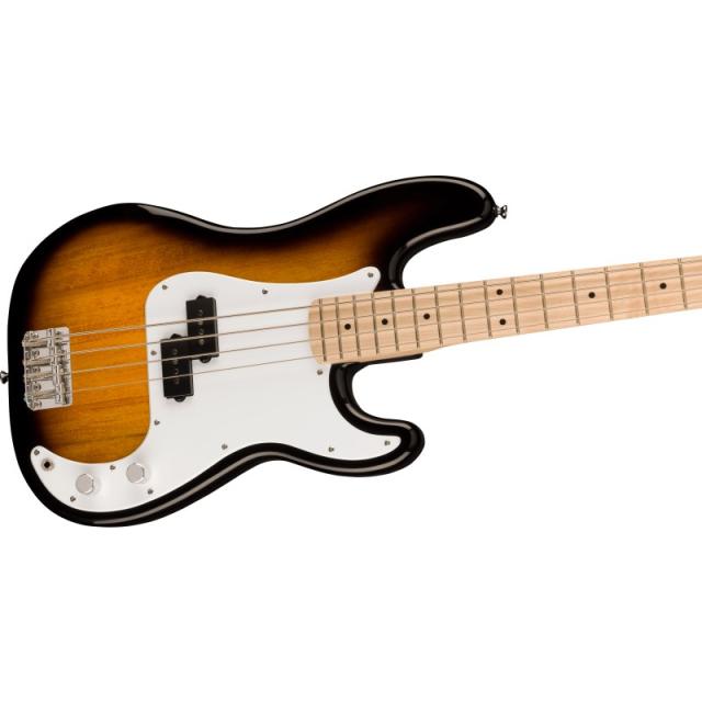 Squier by Fender Sonic Precision Bass (2-Color Sunburst/Maple)_3