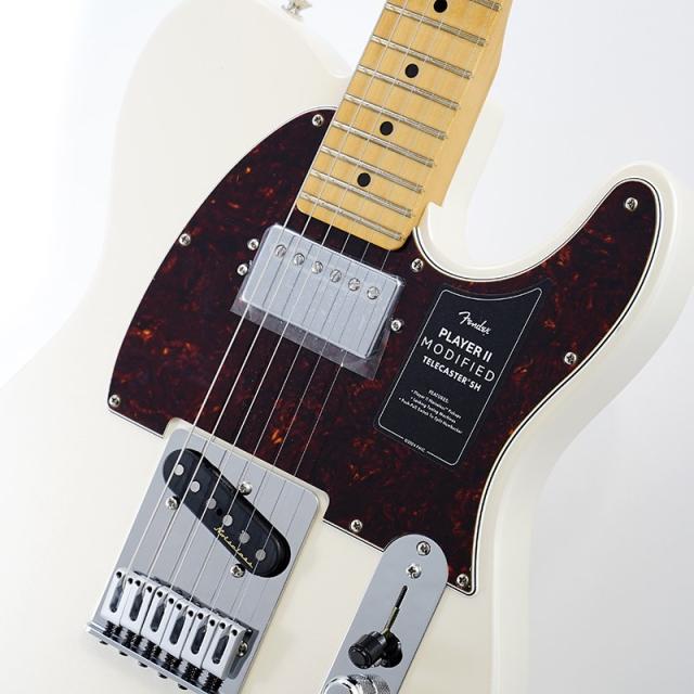 Fender MEX Player II Modified Telecaster SH (Olympic Pearl/Maple)_3