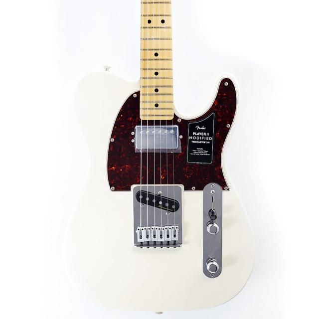 Fender MEX Player II Modified Telecaster SH (Olympic Pearl/Maple)_9