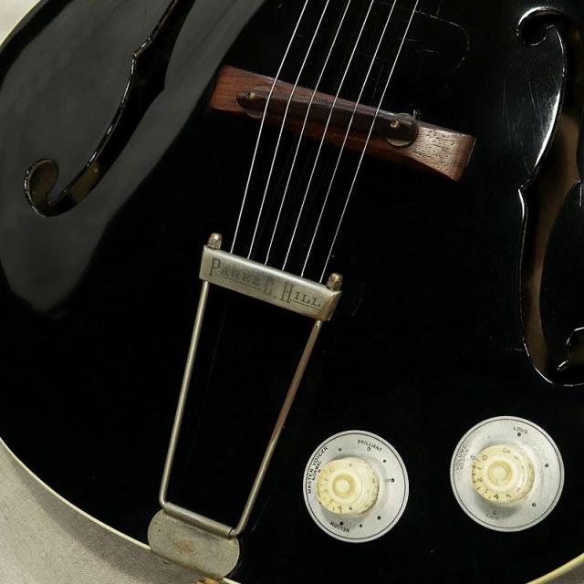 Epiphone VINTAGE Zephyr mid40’s Modify Refinish Black_4