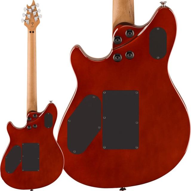 EVH Wolfgang Special QM (Tiger Eye Glow/Baked Maple)_1
