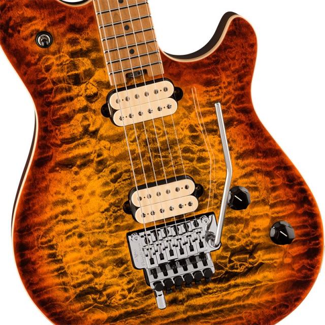 EVH Wolfgang Special QM (Tiger Eye Glow/Baked Maple)_3