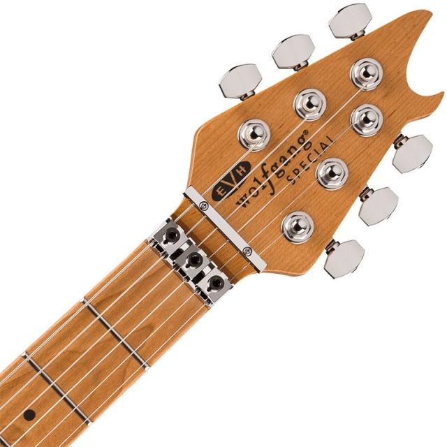 EVH Wolfgang Special QM (Tiger Eye Glow/Baked Maple)_4