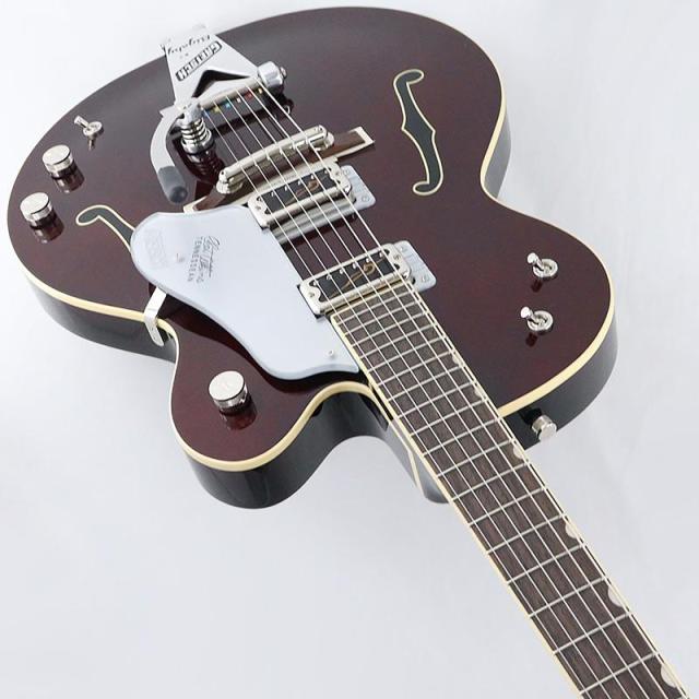 GRETSCH G6119T-62 Vintage Select Edition ’62 Tennessean Hollow Body with Bigsby (Dark Cherry Stain)_4