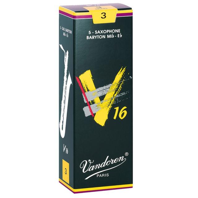 VANDOREN 《硬さ：3》バリトンサックス用リード バンドレン V16の通販は 5,999円