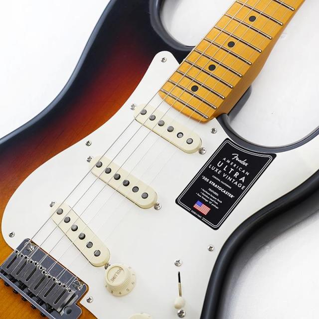 Fender USA American Ultra Luxe Vintage ’50s Stratocaster (3-Color Sunburst/Maple) 【The Spring Summer 2026 Campaign】_3