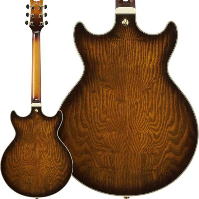 Ibanez Artcore Expressionist AM93QA-VVH (Vintage Violin High Gloss)_1