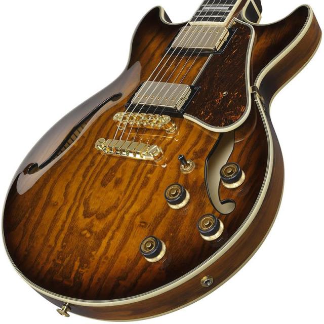 Ibanez Artcore Expressionist AM93QA-VVH (Vintage Violin High Gloss)_2