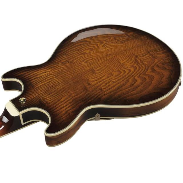 Ibanez Artcore Expressionist AM93QA-VVH (Vintage Violin High Gloss)_3