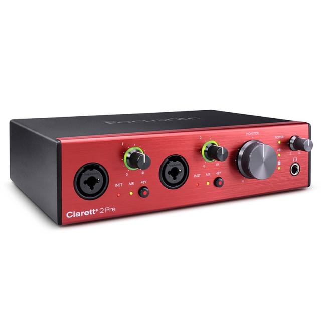 Focusrite Clarett+ 2Preの通販は 42,900円
