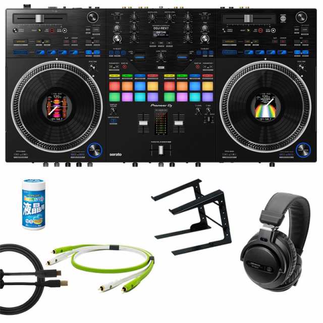 Pioneer DJ DDJ-REV7 【DJ用ヘッドホン付属 5大特典特別セット】【Serato DJ Pro & rekordbox 無償ダウンロード版対応】