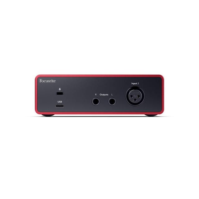 Focusrite Scarlett Solo gen4 (Cubase LE付属)(2in2out・USB-C オーディオインターフェイス)(フォーカスライト)(スカーレット)(4th Gen)_3