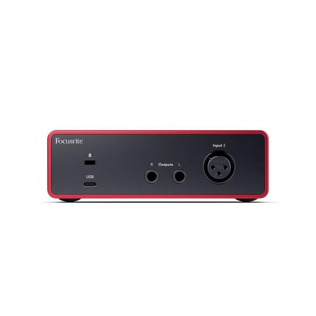 Focusrite Scarlett Solo gen4 (Cubase LE付属)(2in2out・USB-C オーディオインターフェイス)(フォーカスライト)(スカーレット)(4th Gen)_4
