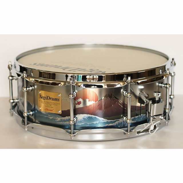 Negi Drums GNFJ-1450PI [1.2mm Steel 14’’x5’’ Snare Drum - 銀富士]【Made in Japan】