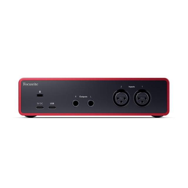 Focusrite Scarlett 2i2 gen4 (Cubase LE付属)(2in2out・USB-C オーディオインターフェイス)(フォーカスライト)(スカーレット)(4th Gen)_5