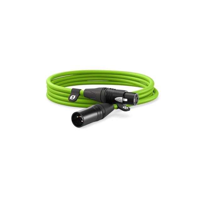 RODE XLR-3(3.0m)(グリーン)(ロード)(XLR ケーブル)_1