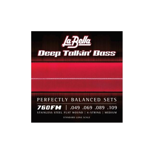 La Bella 760FM / Flat Wound Stainless Steel Bass Stringsの通販は 6,622円