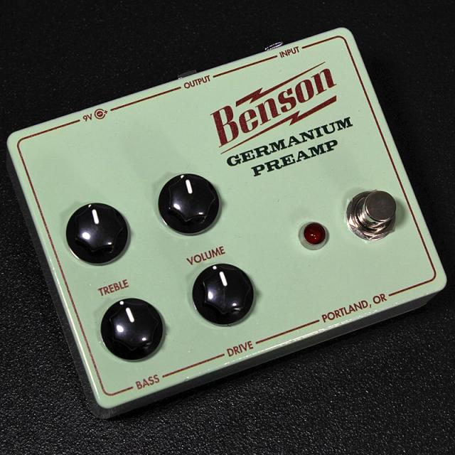 Benson Germanium Fuzz ファズ ギター エフェクター 歪み Benson Amps