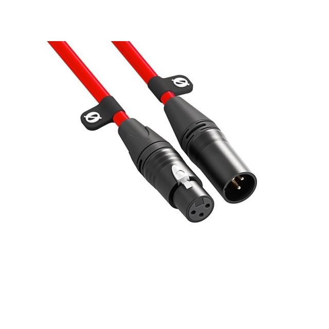 RODE XLR-3(3.0m)(レッド)(ロード)(XLR ケーブル)