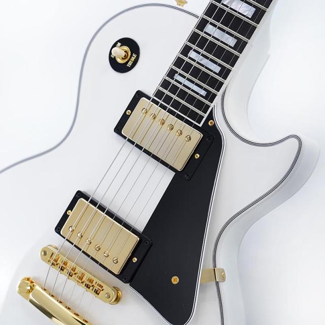 Gibson Les Paul Custom Ebony Fingerboard Gloss (Alpine White) SN.CS501650 【特価】_3