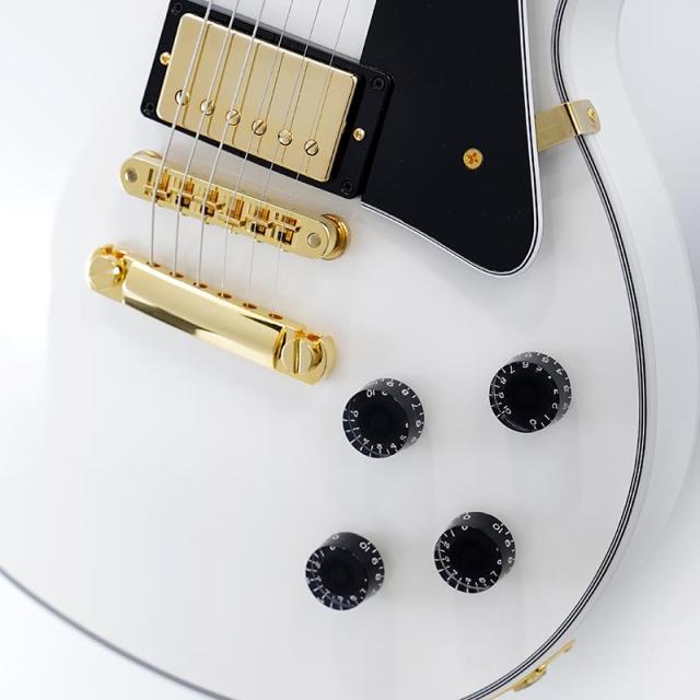 Gibson Les Paul Custom Ebony Fingerboard Gloss (Alpine White) SN.CS501650 【特価】_4