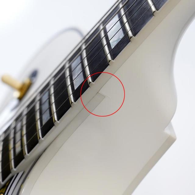 Gibson Les Paul Custom Ebony Fingerboard Gloss (Alpine White) SN.CS501650 【特価】_10
