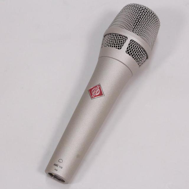 NEUMANN 【夏のボーナスセール】【展示アウトレット特価】KMS104 (ニッケル)(国内正規品・3年保証)(KMS 104)(ノイマン)(コンデンサーマイク)