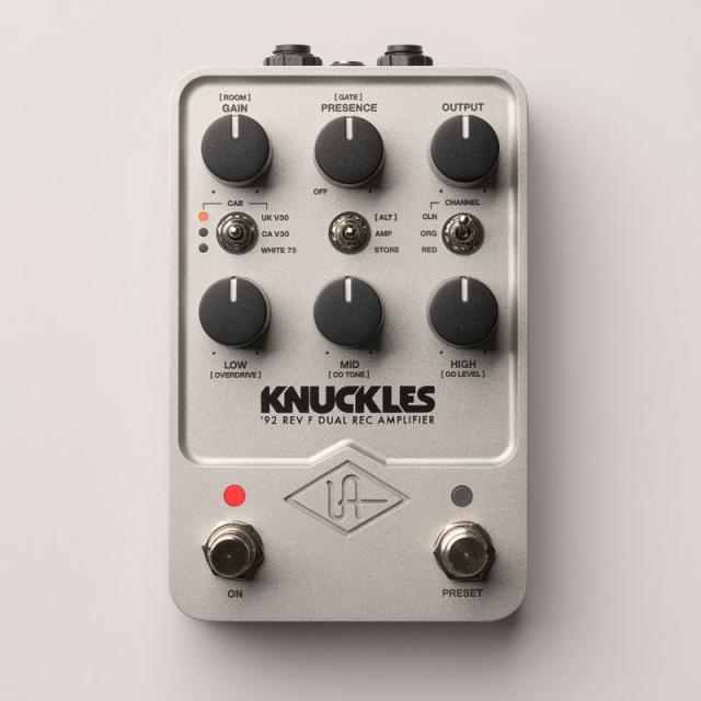 Universal Audio UAFX Knuckles（ユニバーサルオーディオ）プリアンプ