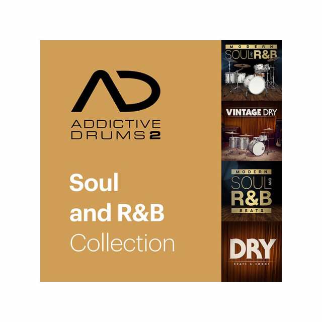 xlnaudio Addictive Drums 2: Soul & R&B Collection (オンライン納品専用) ※代引不可