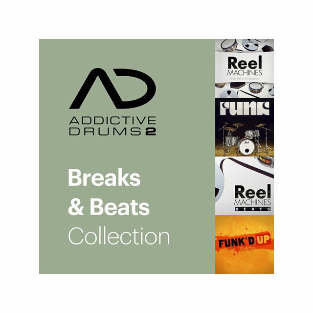 xlnaudio Addictive Drums 2: Breaks & Beats Collection (オンライン納品専用) ※代引不可