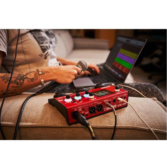 【美品】BOSS VE-20 ボーカルエフェクター　(ACアダプター付属) BOSS VE-20 ボーカルプロセッサー / ACアダプター付き