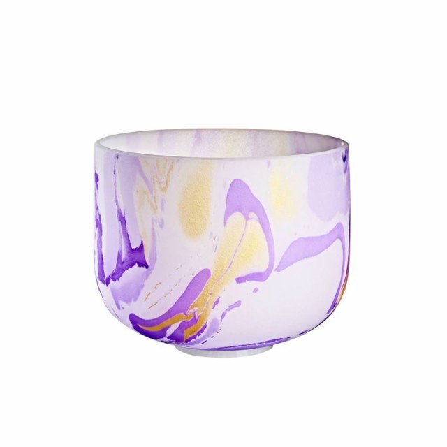 MEINL MCSB10B [Marble Crystal Singing Bowls 10’’ / Crown Chakra - B4]