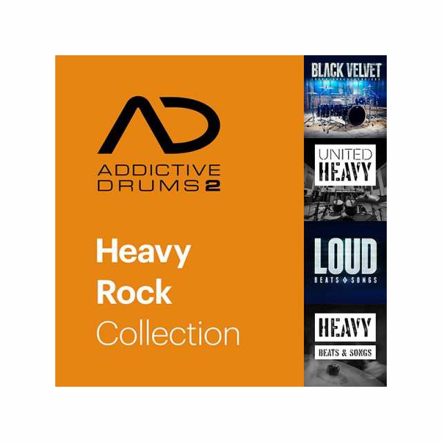 xlnaudio Addictive Drums 2: Heavy Rock Collection (オンライン納品専用) ※代引不可