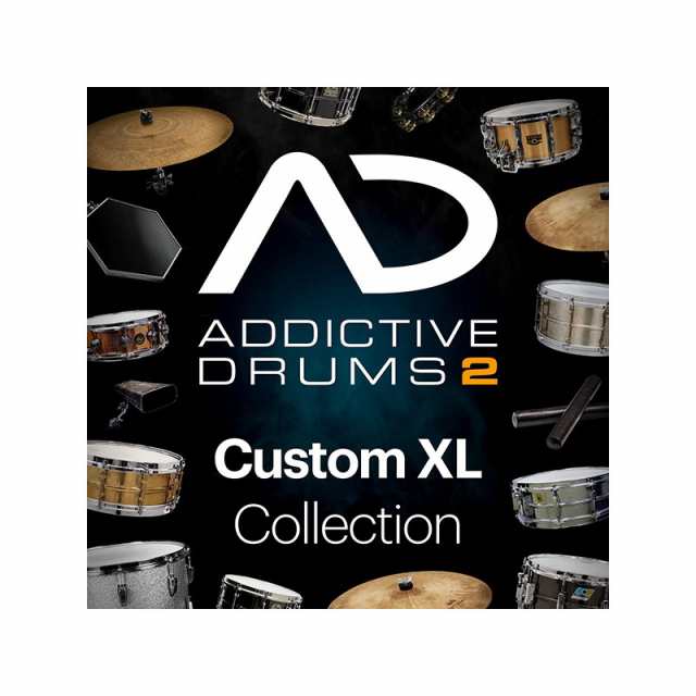 xlnaudio 【xln Audio期間限定価格！】Addictive Drums 2: Custom XL Collection (オンライン納品専用) ※代引不可