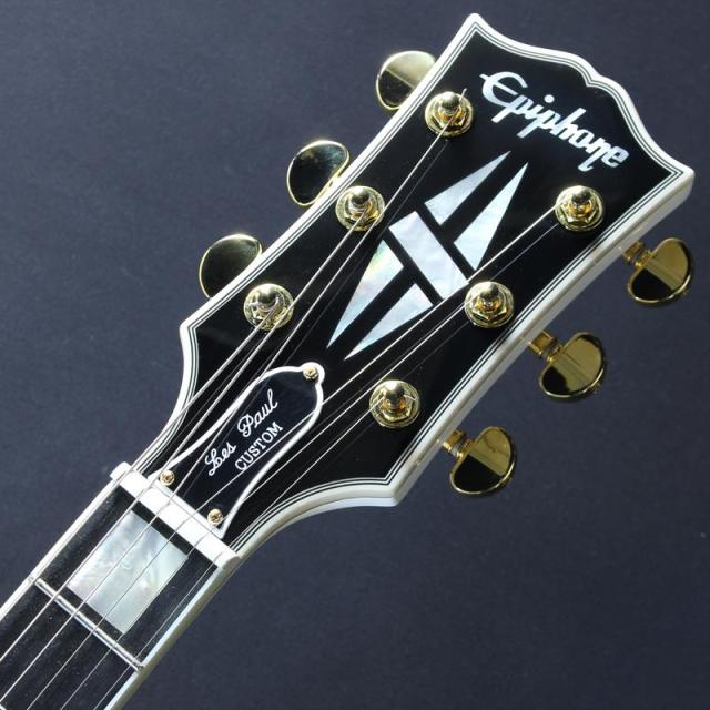 Epiphone USED 中古 Inspired by Gibson Custom Les Paul Custom (Alpine White)_4