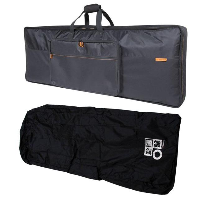 Roland CB-B76(76鍵盤用・汎用キャリングケース)(ローランド)(電子ピアノ・シンセサイザー用ソフトケース) レインカバーセット