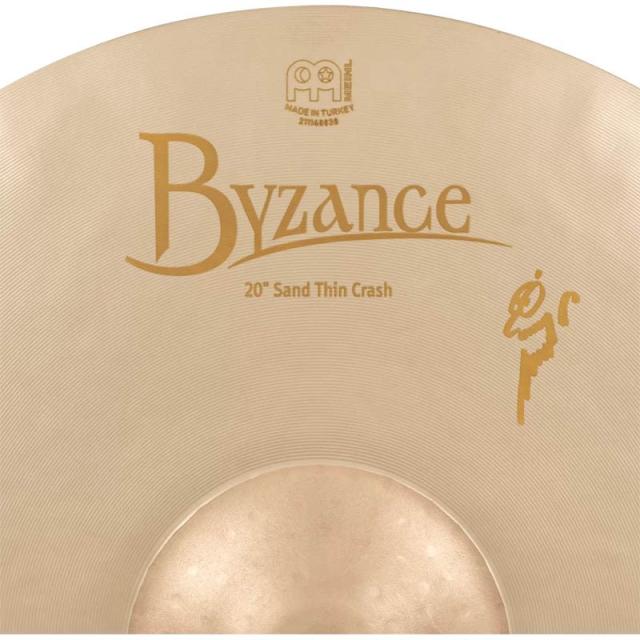 MEINL Byzance Vintage Sand Thin Crash 20 - Benny Greb Signature [B20SATC]_5