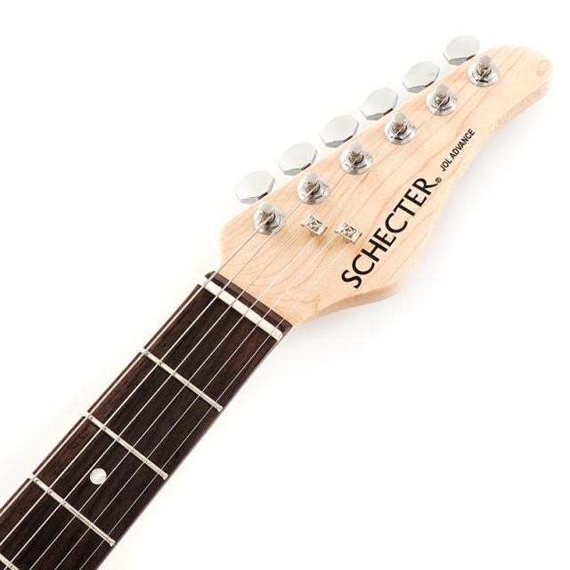 SCHECTER OL-SD-SSH-24-AL-VTR-FM (Satin See-Thru Black/R)