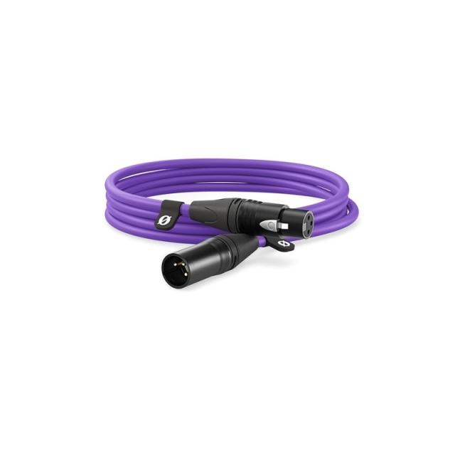 RODE XLR-3(3.0m)(パープル)(ロード)(XLR ケーブル)_1