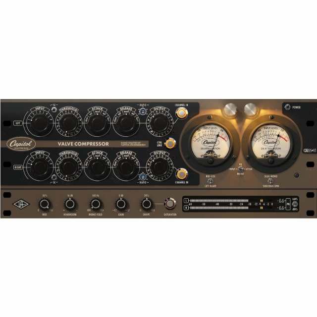 Universal Audio 【 Software Octoberセール！】Capitol Mastering Compressor [UAD Native Plugin] (オンライン納品)(代引不可)