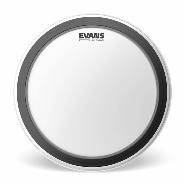 EVANS B18EMADUV [Tom Hoop UV EMAD Coated 18 / Bass Drum/Floor Tom]【1ply 10mil + EMAD】【お取り寄せ品】