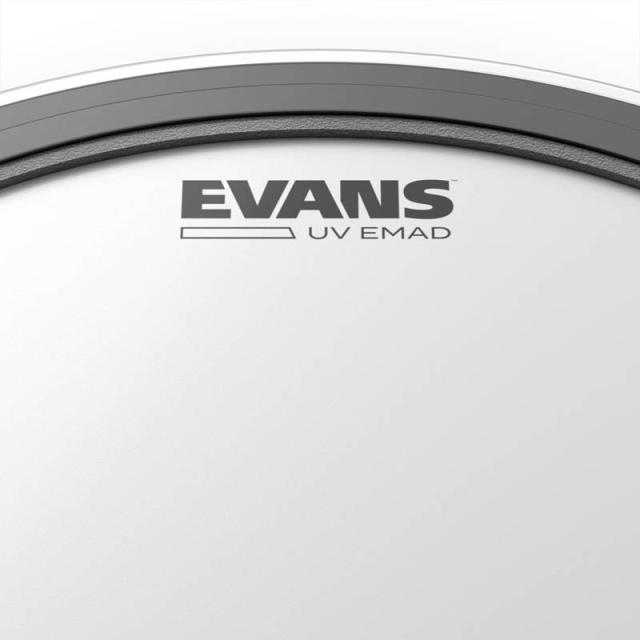 EVANS B18EMADUV [Tom Hoop UV EMAD Coated 18 / Bass Drum/Floor Tom]【1ply 10mil + EMAD】【お取り寄せ品】_1