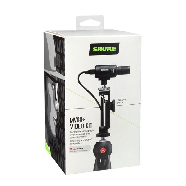 SHURE MOTIV MV88+ VIDEO KIT(MV88+DIG-VIDKIT)(ポータブル・ビデオキット)(国内正規品)(シュア)_4