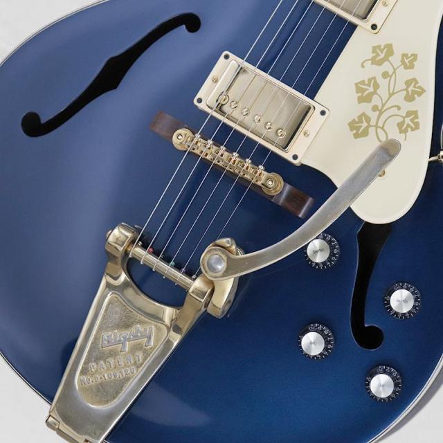 Gibson VINTAGE ES-295 ’54 late50’s Style Conversion Refinish Dark Pelham Blue_5