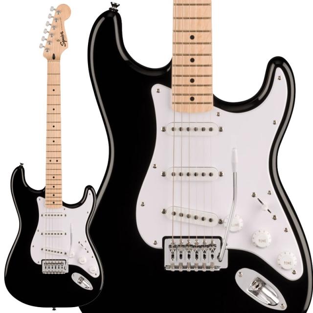 Squier by Fender Squier Sonic Stratocaster (Black/Maple Fingerboard)の通販は 26,400円