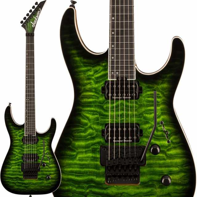 Jackson Pro Plus Series Dinky DKAQ Emerald Green 【特価】